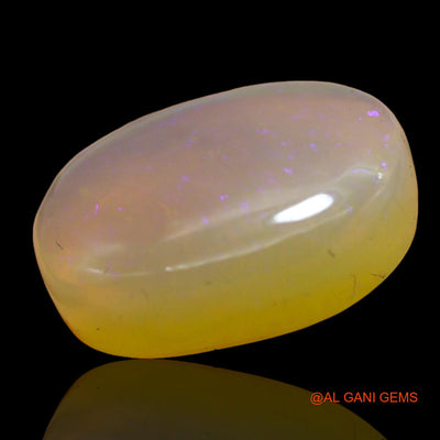 18.00 Cts Unheated Australian Fire Opal Loose Gemstone Oval Cabochon Natural 20x16x7 mm AC-209