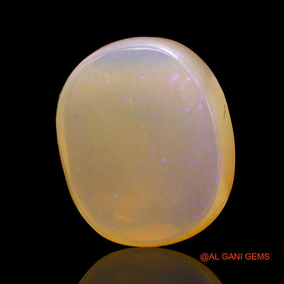 18.00 Cts Unheated Australian Fire Opal Loose Gemstone Oval Cabochon Natural 20x16x7 mm AC-209