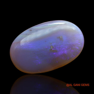 7.00 Cts Unheated Australian Fire Opal Loose Gemstone Oval Cabochon Natural 20x13x3 mm AC-20