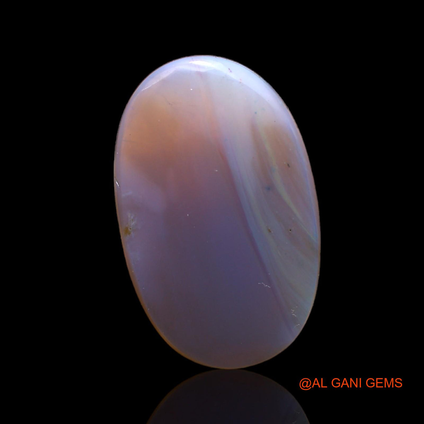 7.00 Cts Unheated Australian Fire Opal Loose Gemstone Oval Cabochon Natural 20x13x3 mm AC-20