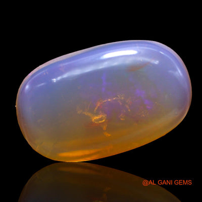 15.00 Cts Natural Australian Fire Opal Loose Gemstone Oval Cabochon 21x13x7 mm AC-211