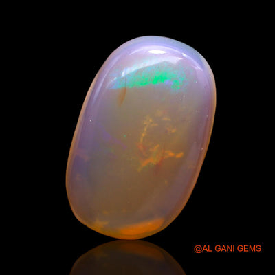 15.00 Cts Natural Australian Fire Opal Loose Gemstone Oval Cabochon 21x13x7 mm AC-211