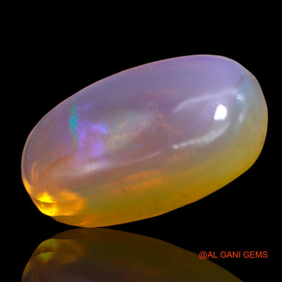 15.00 Cts Natural Australian Fire Opal Loose Gemstone Oval Cabochon 21x13x7 mm AC-211