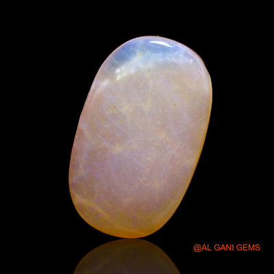 12.00 Cts Natural Australian Fire Opal Loose Gemstone Oval Cabochon 22x14x5 mm AC-212