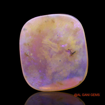 8.00 Cts Unheated Australian Fire Opal Loose Gemstone Oval Cabochon Natural 18x15x3 mm AC-215