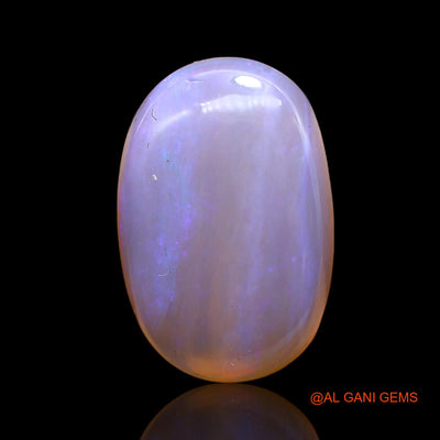11.00 Cts Natural Australian Fire Opal Loose Gemstone Oval Cabochon 20x13x6 mm AC-216