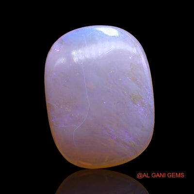 7.00 Cts Natural Australian Fire Opal Oval Cabochon Loose Gemstone For Jewelry 19x14x4 mm AC-217