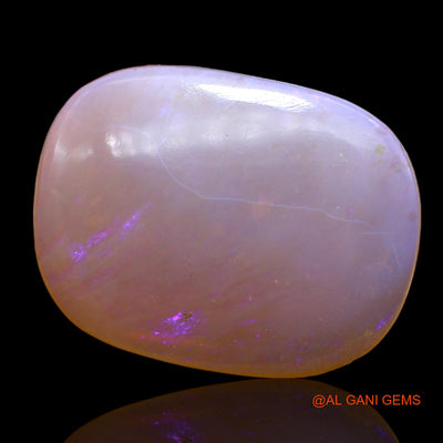 7.00 Cts Natural Australian Fire Opal Oval Cabochon Loose Gemstone For Jewelry 19x14x4 mm AC-217