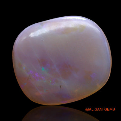 9.00 Cts Natural Australian Fire Opal Loose Gemstone Oval Cabochon 17x15x4 mm AC-218