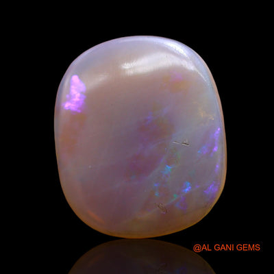 9.00 Cts Natural Australian Fire Opal Loose Gemstone Oval Cabochon 17x15x4 mm AC-218