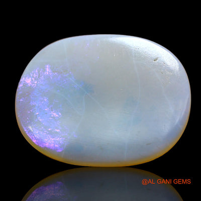 5.00 Cts Natural Australian Fire Opal Loose Gemstone Oval Cabochon 18x14x2 mm AC-219
