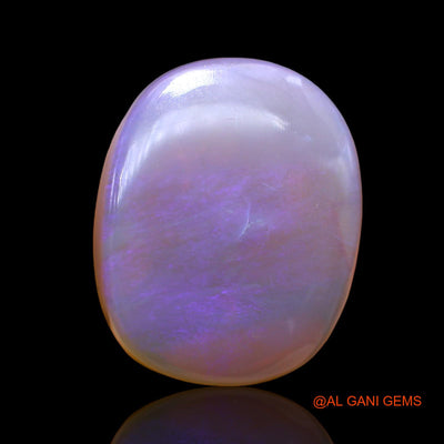 Natural Fire Opal Gemstone 11.00 Cts Loose Oval Cabochon From Australia 18x14x6 mm AC-220