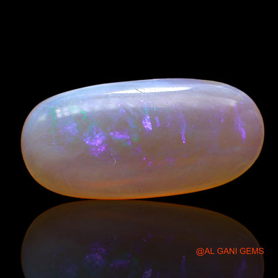 8.00 Cts Unheated Australian Fire Opal Loose Gemstone Oval Cabochon Natural 22x10x5 mm AC-221