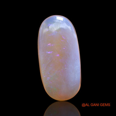 8.00 Cts Unheated Australian Fire Opal Loose Gemstone Oval Cabochon Natural 22x10x5 mm AC-221