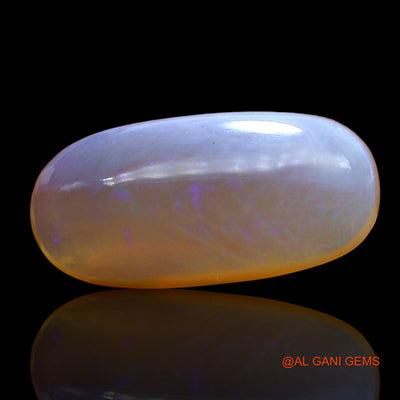 8.00 Cts Unheated Australian Fire Opal Loose Gemstone Oval Cabochon Natural 22x10x5 mm AC-221