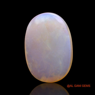 7.00 Cts Unheated Australian Fire Opal Loose Gemstone Oval Cabochon Natural 19x13x3 mm AC-222