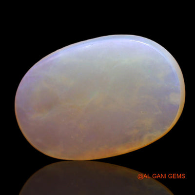 7.00 Cts Unheated Australian Fire Opal Loose Gemstone Oval Cabochon Natural 19x13x3 mm AC-222