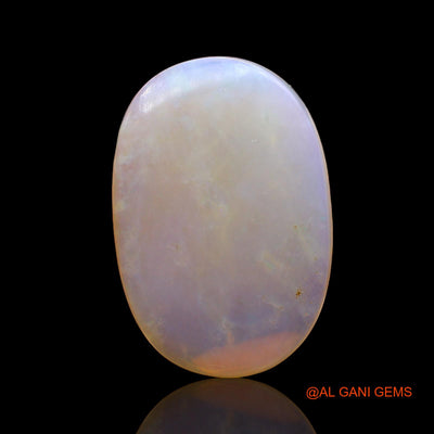 7.00 Cts Unheated Australian Fire Opal Loose Gemstone Oval Cabochon Natural 19x13x3 mm AC-222
