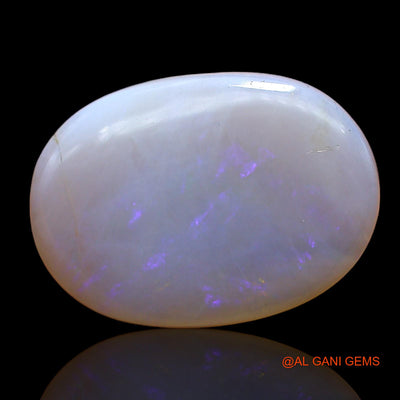 8.00 Cts Natural Australian Fire Opal Loose Gemstone Oval Cabochon 19x13x4 mm AC-223
