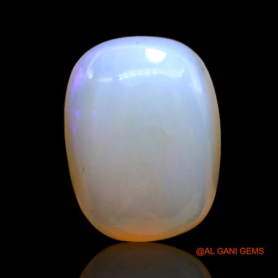 Natural Untreated Fire Opal Loose Gemstone Oval Cabochon From Australia 11.00 Cts 18x13x6 mm AC-227