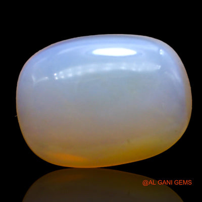 Natural Untreated Fire Opal Loose Gemstone Oval Cabochon From Australia 11.00 Cts 18x13x6 mm AC-227