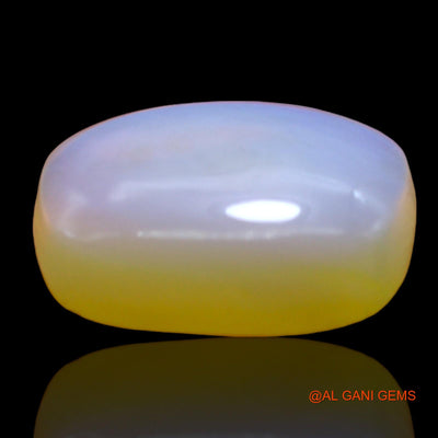 Natural Untreated Fire Opal Loose Gemstone Oval Cabochon From Australia 11.00 Cts 18x13x6 mm AC-227
