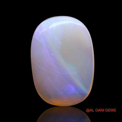 7.00 Cts Natural Australian Fire Opal Loose Gemstone Oval Cabochon 18x13x4 mm AC-228