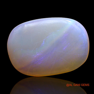 7.00 Cts Natural Australian Fire Opal Loose Gemstone Oval Cabochon 18x13x4 mm AC-228