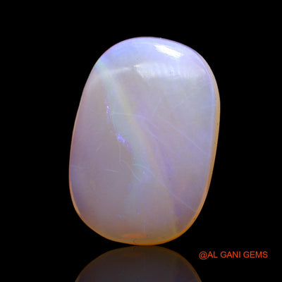 7.00 Cts Natural Australian Fire Opal Loose Gemstone Oval Cabochon 18x13x4 mm AC-228