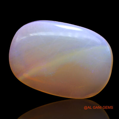 7.00 Cts Natural Australian Fire Opal Loose Gemstone Oval Cabochon 18x13x4 mm AC-228