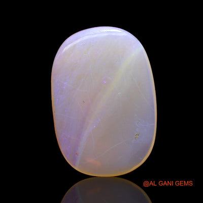 7.00 Cts Natural Australian Fire Opal Loose Gemstone Oval Cabochon 18x13x4 mm AC-228