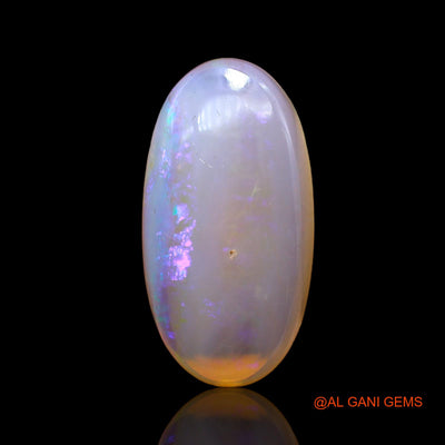 7.00 Cts Natural Australian Fire Opal Loose Gemstone Oval Cabochon 20x10x4 mm AC-229
