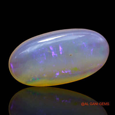 7.00 Cts Natural Australian Fire Opal Loose Gemstone Oval Cabochon 20x10x4 mm AC-229