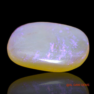 6.00 Cts Natural Australian Fire Opal Loose Gemstone Oval Cabochon 18x14x3 mm AC-22
