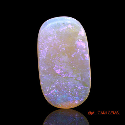 3.00 Cts Natural Australian Fire Opal Oval Cabochon Loose Gemstone For Jewelry 19x10x2 mm AC-230