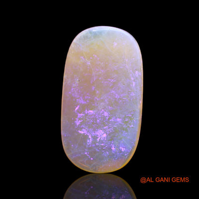 3.00 Cts Natural Australian Fire Opal Oval Cabochon Loose Gemstone For Jewelry 19x10x2 mm AC-230