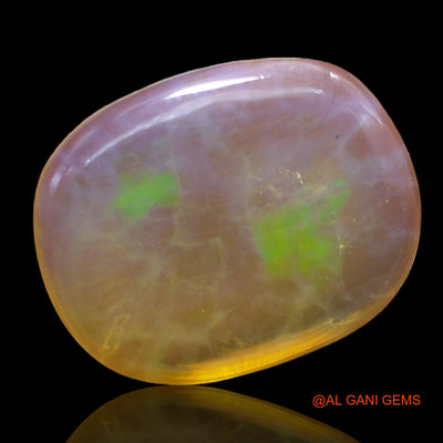 7.00 Cts Natural Australian Fire Opal Loose Gemstone Oval Cabochon 17x14x4 mm AC-231
