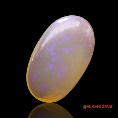 7.00 Cts Natural Australian Fire Opal Oval Cabochon Loose Gemstone For Jewelry 19x14x5 mm AC-234