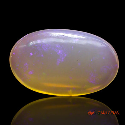 7.00 Cts Natural Australian Fire Opal Oval Cabochon Loose Gemstone For Jewelry 19x14x5 mm AC-234