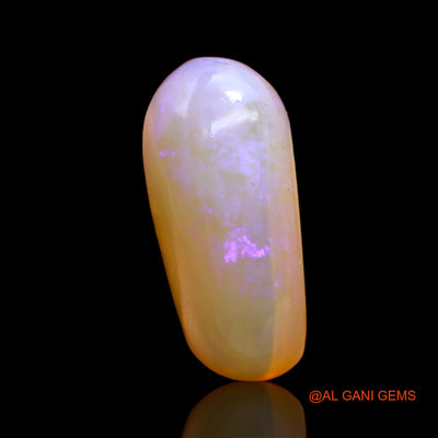 8.00 Cts Natural Australian Fire Opal Loose Gemstone Oval Cabochon 20x11x6 mm AC-237