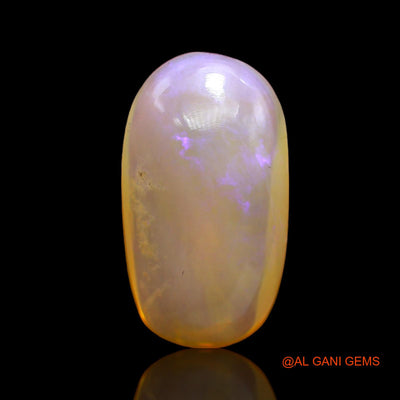 8.00 Cts Natural Australian Fire Opal Loose Gemstone Oval Cabochon 20x11x6 mm AC-237