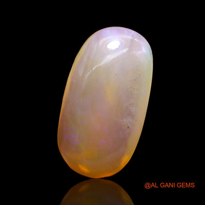 8.00 Cts Natural Australian Fire Opal Loose Gemstone Oval Cabochon 20x11x6 mm AC-237