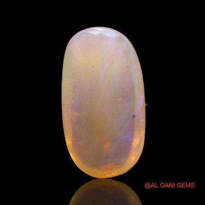 8.00 Cts Natural Australian Fire Opal Loose Gemstone Oval Cabochon 20x11x6 mm AC-237