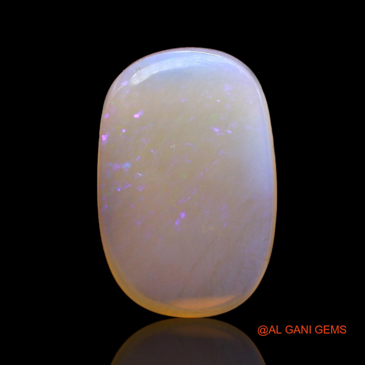 7.00 Cts Natural Australian Fire Opal Loose Gemstone Oval Cabochon 18x12x4 mm AC-239