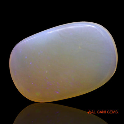 7.00 Cts Natural Australian Fire Opal Loose Gemstone Oval Cabochon 18x12x4 mm AC-239