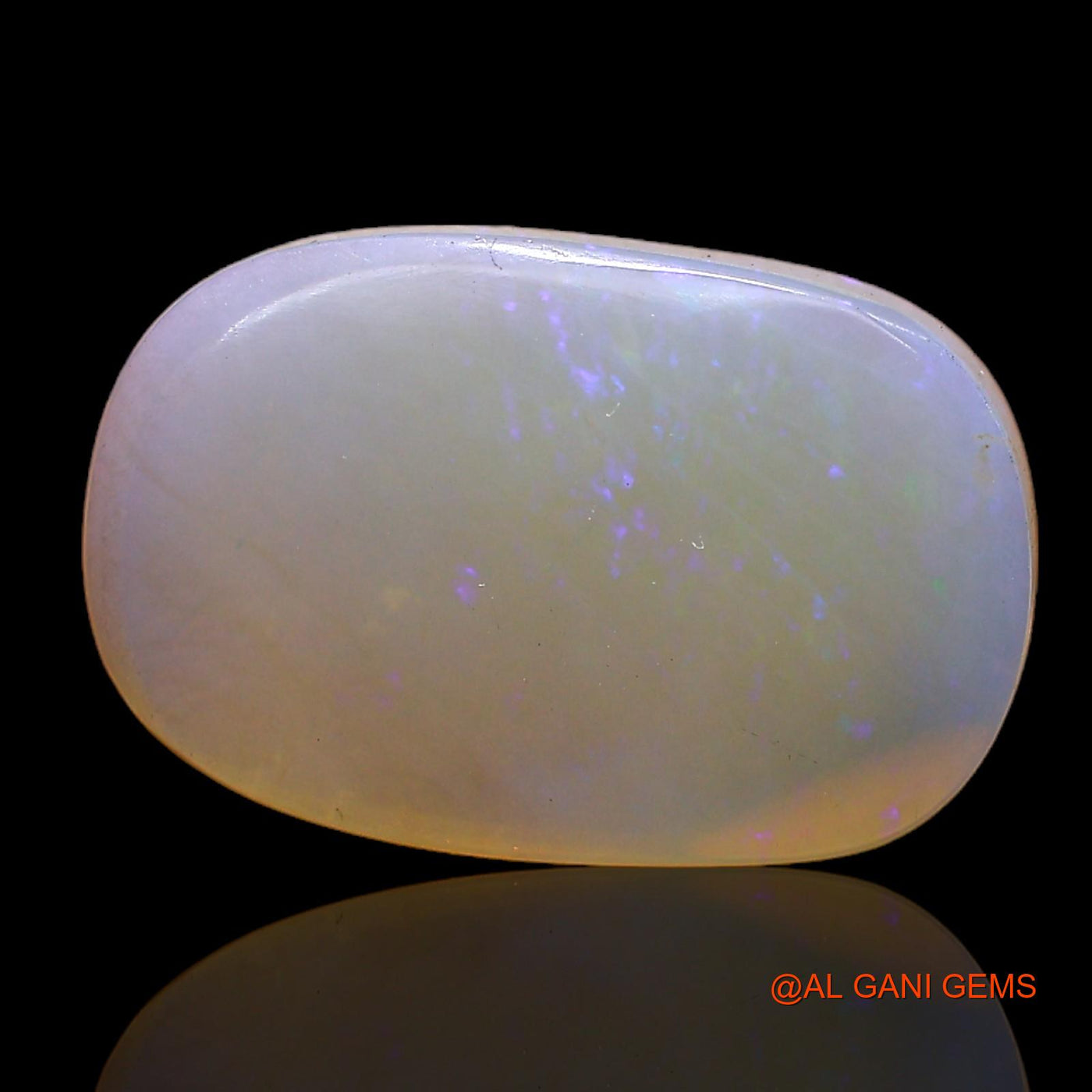 7.00 Cts Natural Australian Fire Opal Loose Gemstone Oval Cabochon 18x12x4 mm AC-239