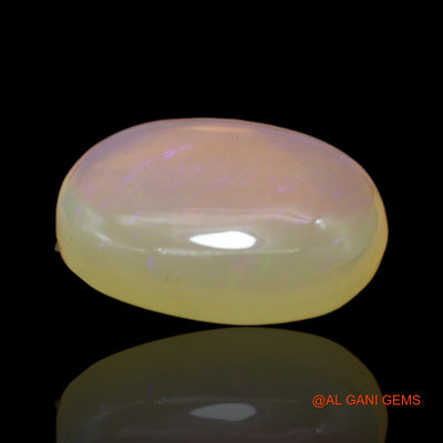 Natural Untreated Fire Opal Loose Gemstone Oval Cabochon From Australia 11.00 Cts 18x15x5 mm AC-23
