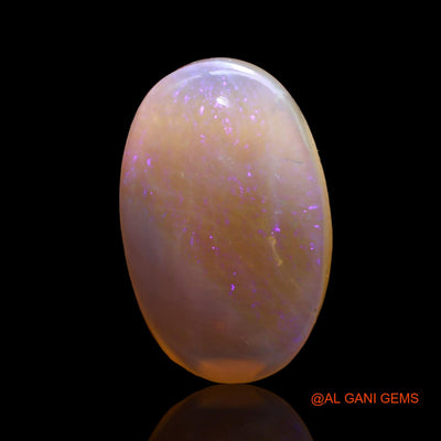 8.00 Cts Natural Australian Fire Opal Loose Gemstone Oval Cabochon 21x13x4 mm AC-241