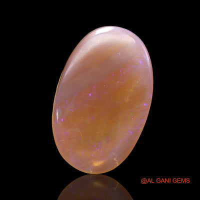 8.00 Cts Natural Australian Fire Opal Loose Gemstone Oval Cabochon 21x13x4 mm AC-241