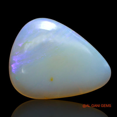 6.00 Cts Natural Australian Fire Opal Loose Gemstone Pear Cabochon 18x14x3 mm AC-242